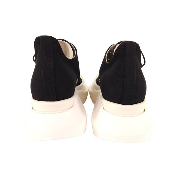 Rick Owens DRKSHDW Pentagram Embroidery Abstract Low Sneaks NEW Size 39 W9 M6 - Picture 14 of 16